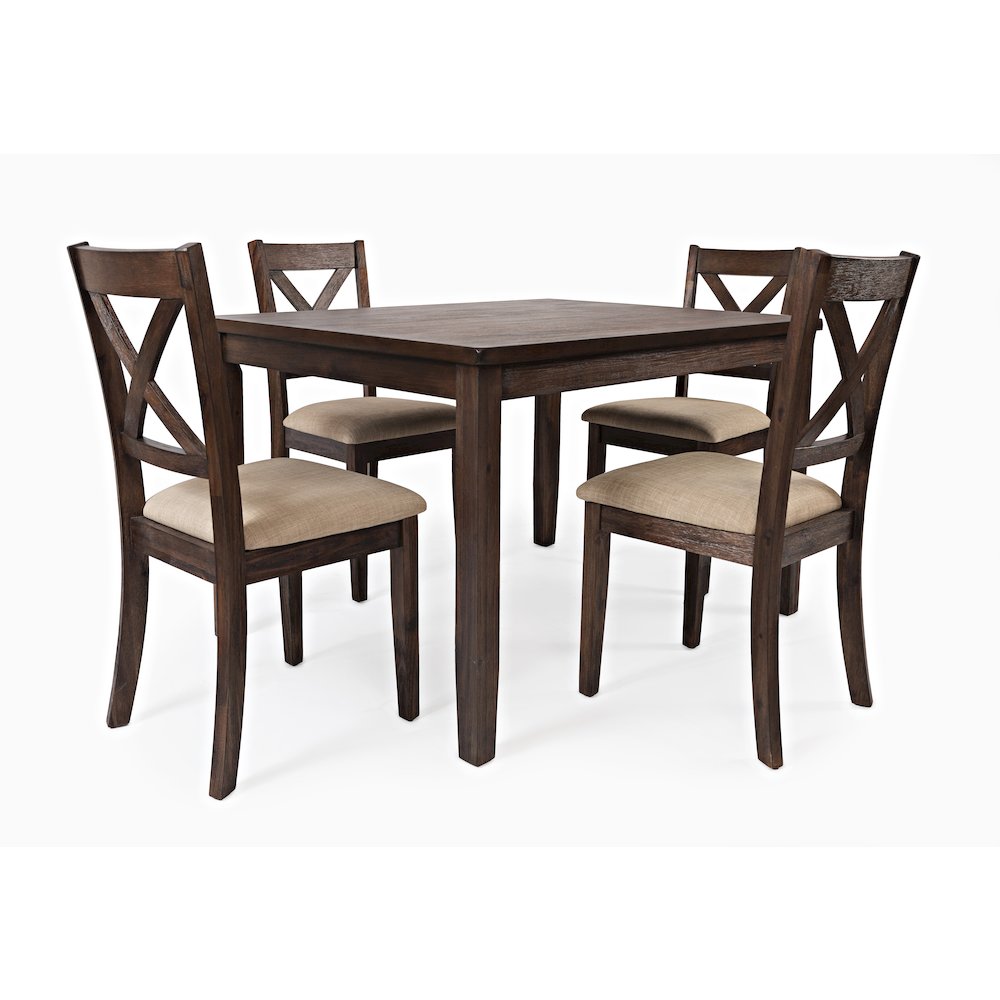 Walnut Creek 5 Piece Dining Set - Table with 4 Chairs. Picture 2