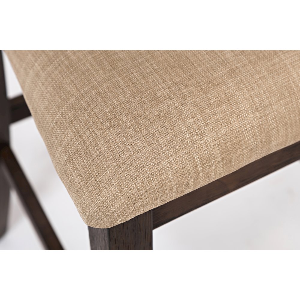 Walnut Creek 5 Piece Counter Height Dining Set - Table with 4 Stools. Picture 4