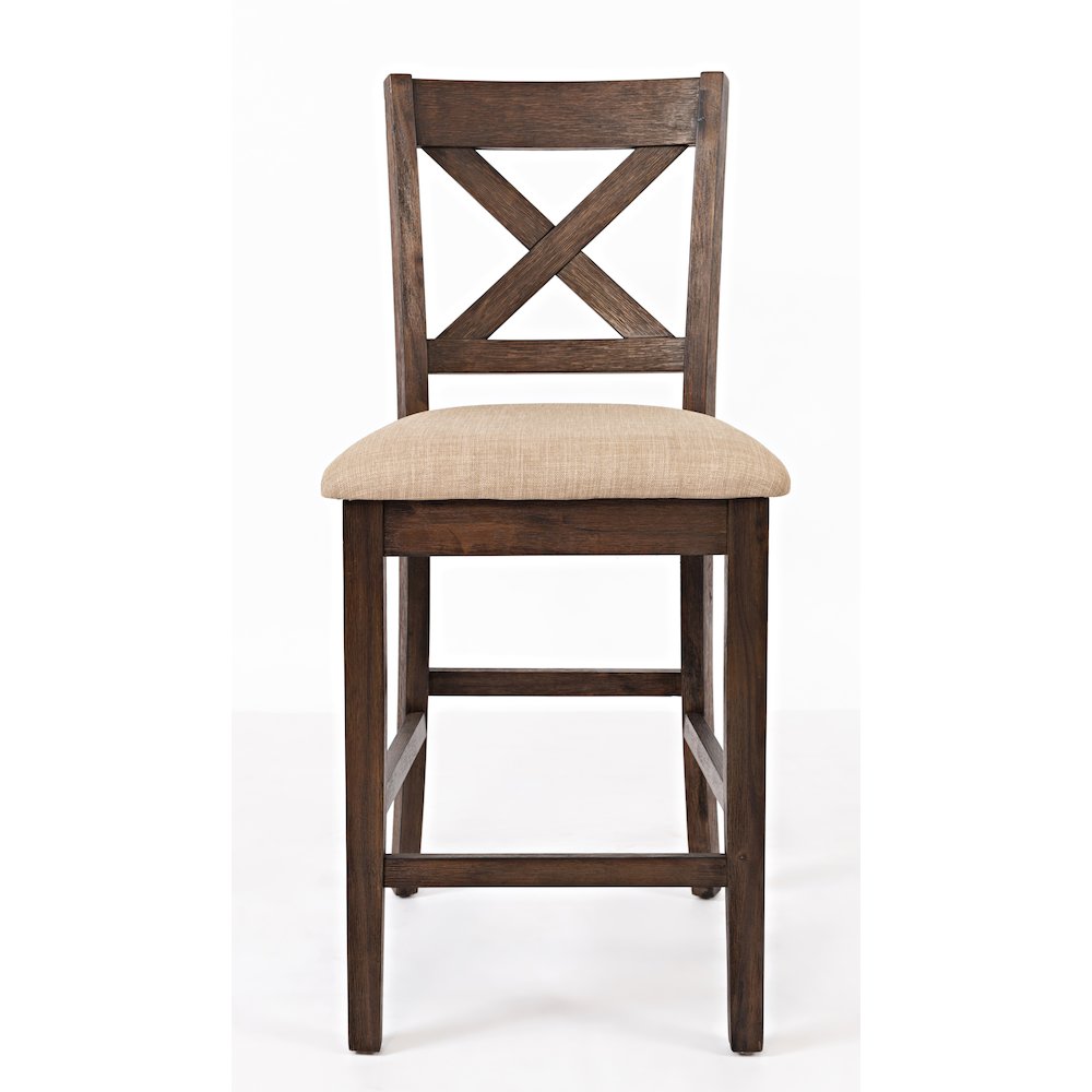 Walnut Creek 5 Piece Counter Height Dining Set - Table with 4 Stools. Picture 10