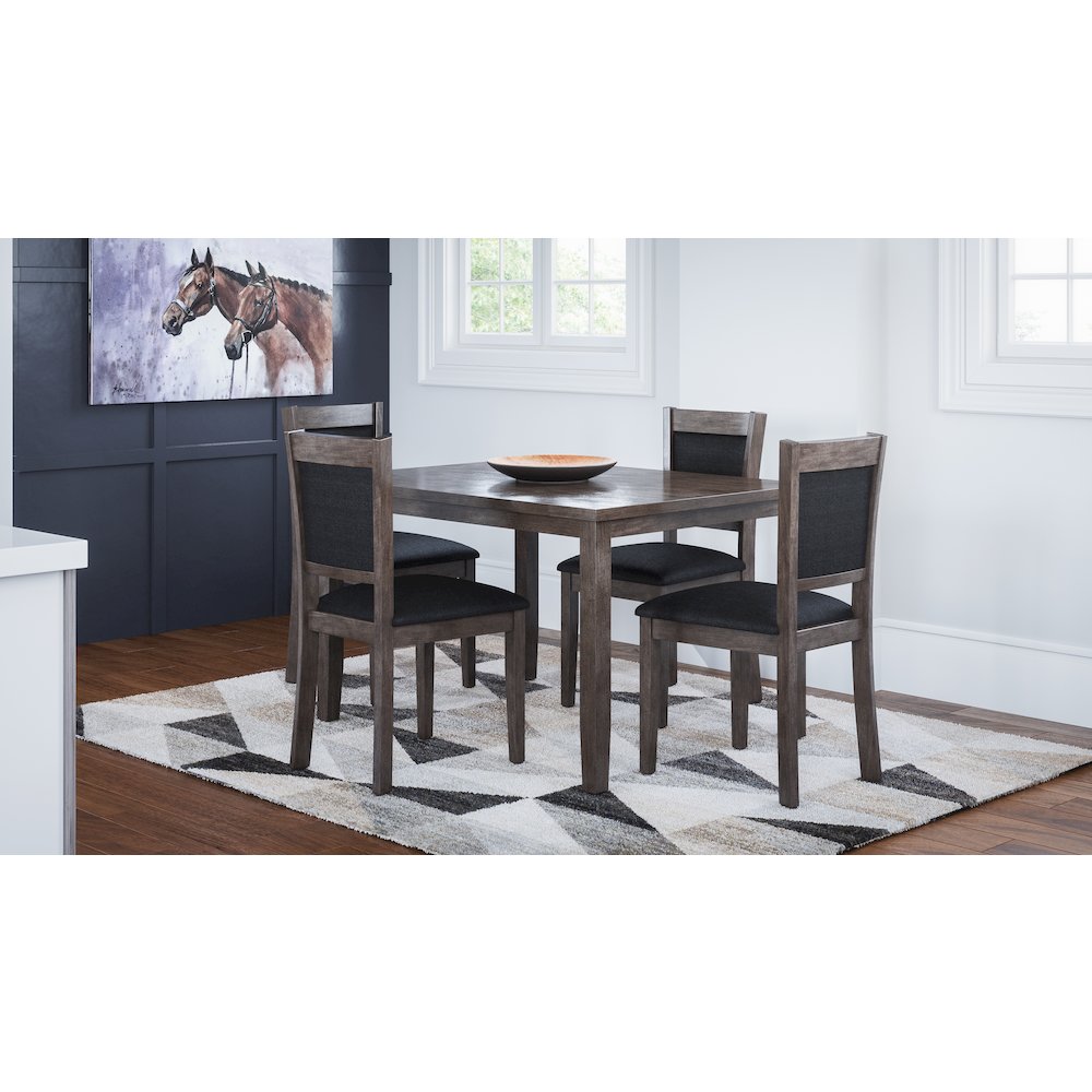 Greyson Heights 5 Pack Dining Set - Dining Table with 4 Chairs. Picture 2