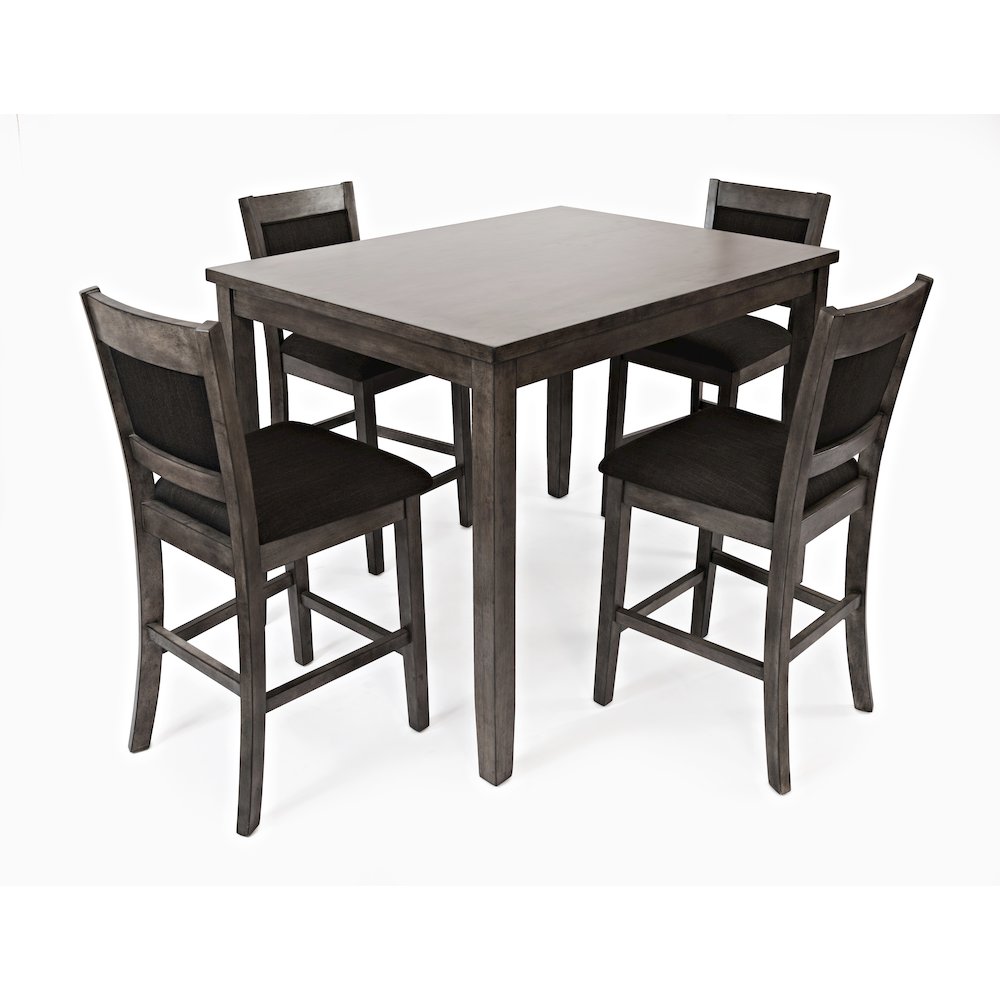 Greyson Heights 5 Pack Dining Set - Counter Height Table with 4 Stools. Picture 3