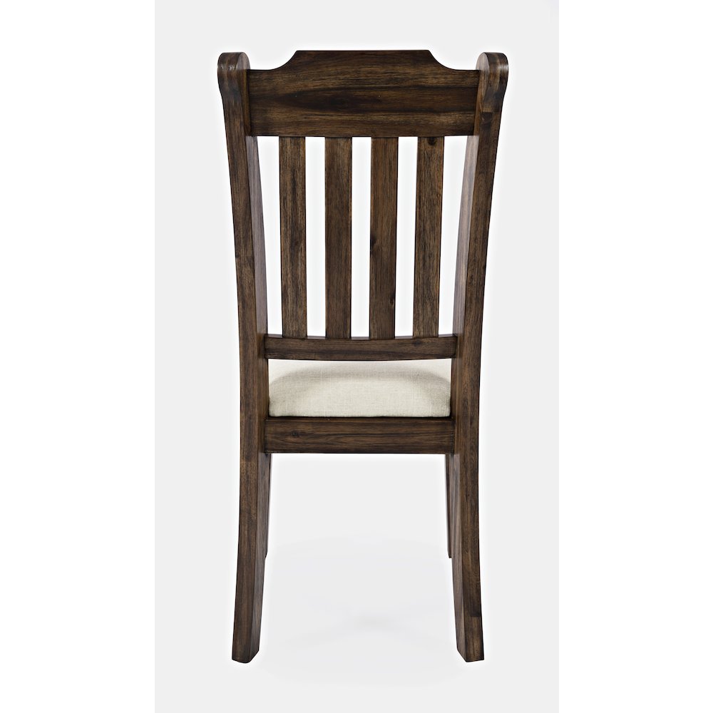 Bakersfield Mission Style  Slatback Solid Acacia Dining Chair (Set of 2). Picture 5