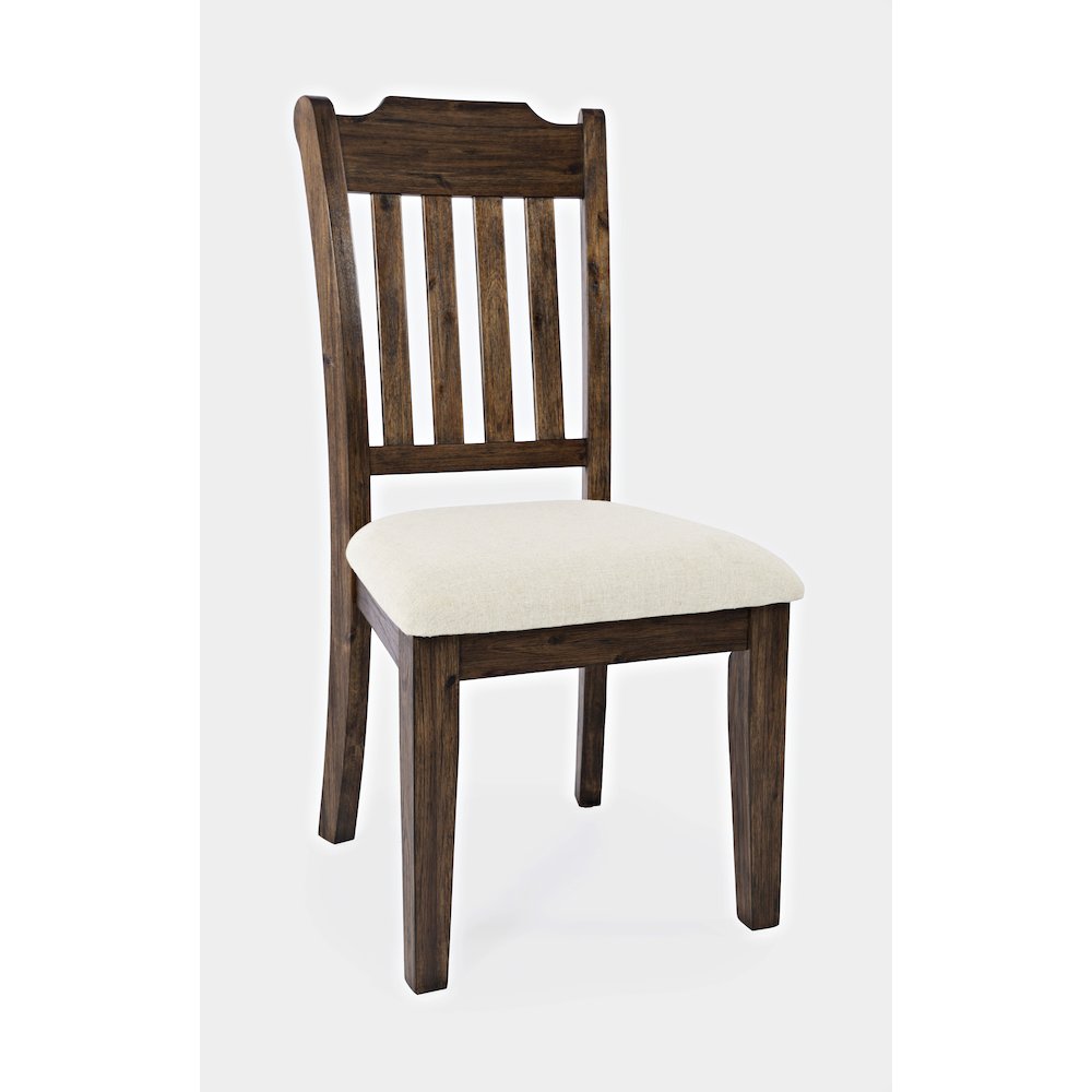 Bakersfield Mission Style  Slatback Solid Acacia Dining Chair (Set of 2). Picture 3