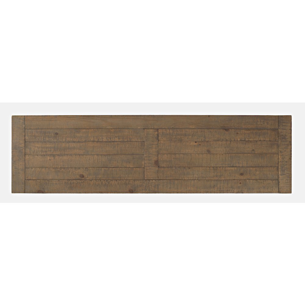 Carlyle Crossing Modern Rustic Buffet Server Storage Cabinet with Three Doors. Picture 7