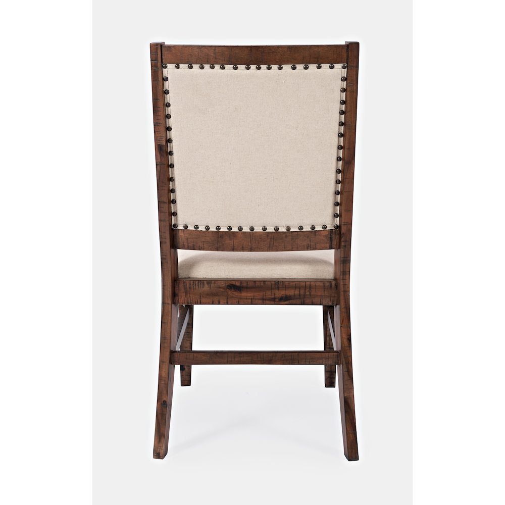Fairview Transitional Solid Wood Upholstered Side Chair (Set of 2). Picture 6