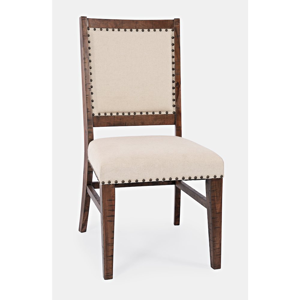 Fairview Transitional Solid Wood Upholstered Side Chair (Set of 2). Picture 4