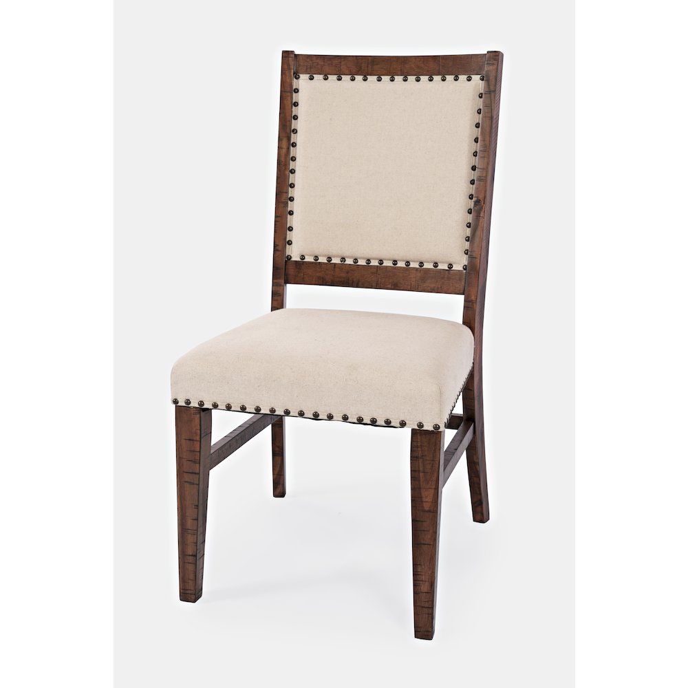 Fairview Transitional Solid Wood Upholstered Side Chair (Set of 2). Picture 3