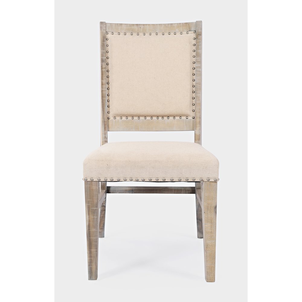 Fairview Transitional Solid Wood Upholstered Side Chair (Set of 2). Picture 2
