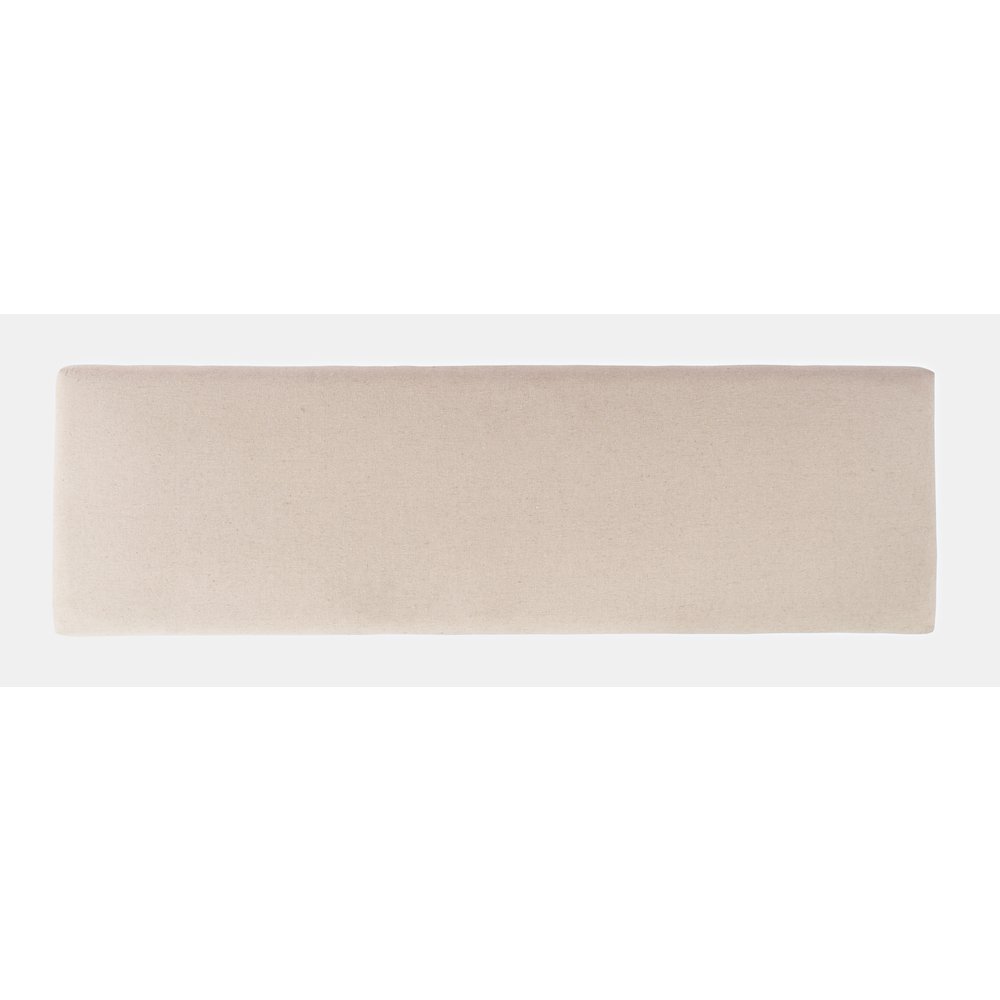 Fairview Transitional 52" Backless Upholstered Dining Bench. Picture 6