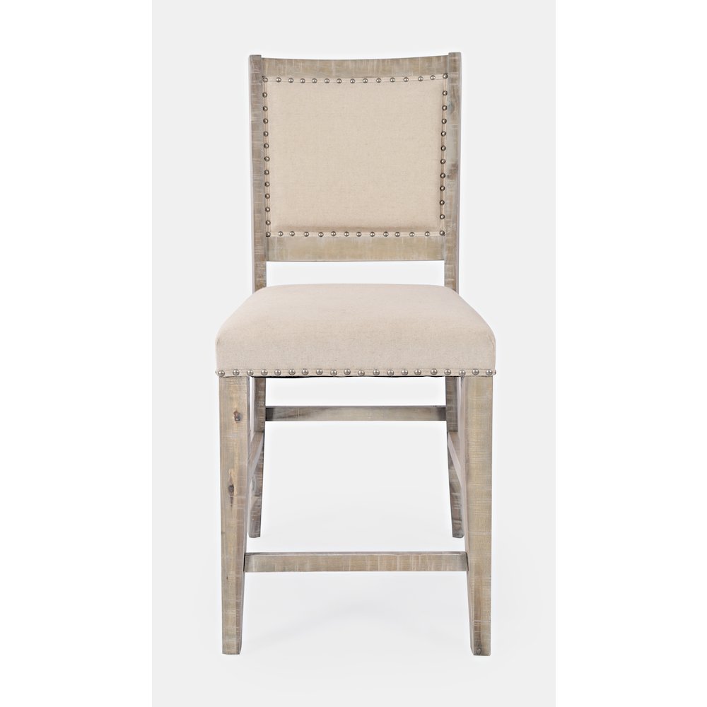 Fairview Transitional Upholstered Counter Stool (Set of 2). Picture 1