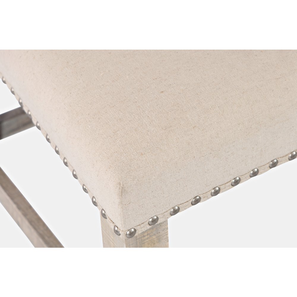 Fairview Transitional Upholstered Counter Stool (Set of 2). Picture 4