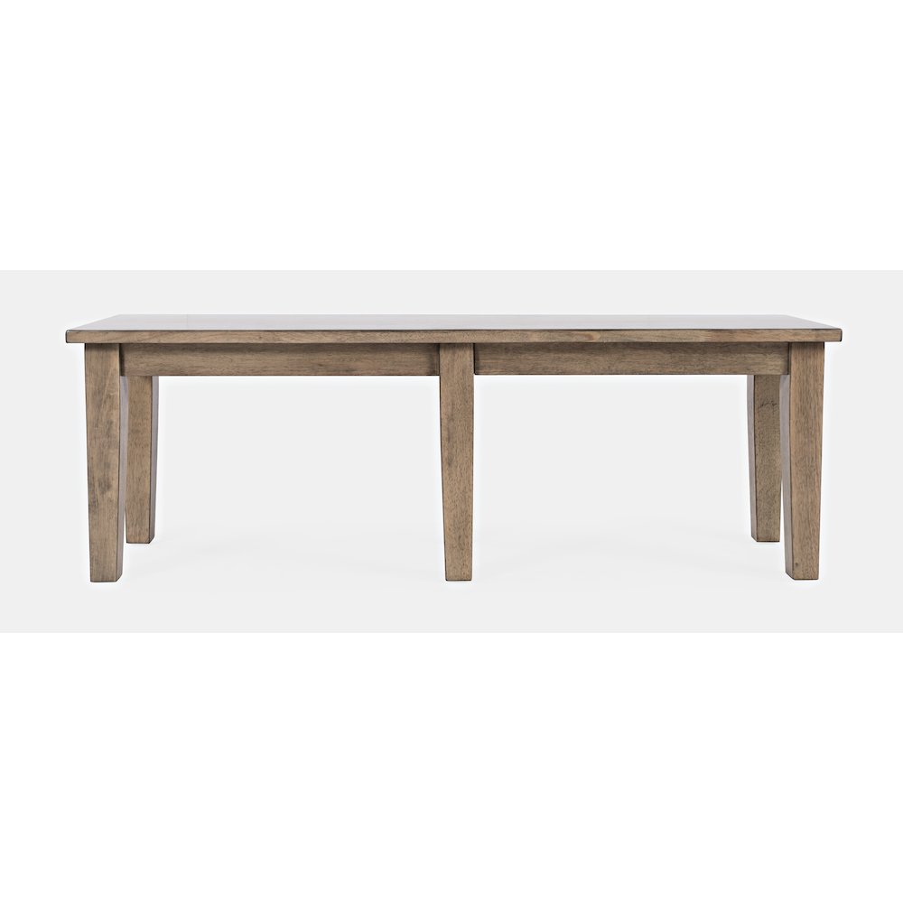 Prescott Park Modern Contemporary 52'' Solid Wood Dining Bench. Picture 1