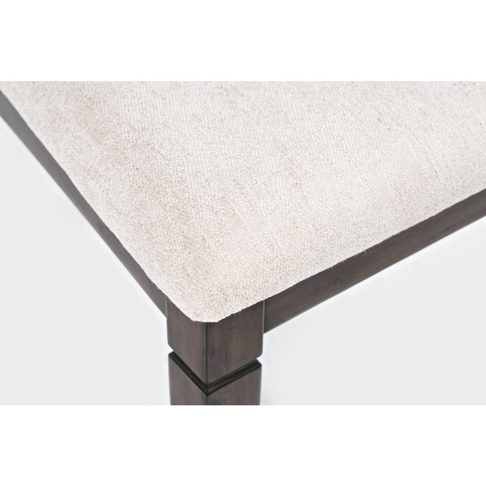 Lincoln Square Contemporary Upholstered Ladderback Chair (Set of 2). Picture 5