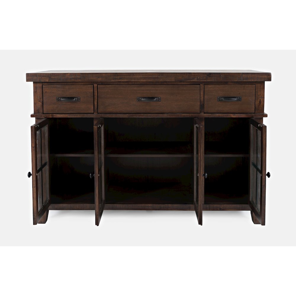 Mission Viejo Distressed 3 Drawer Server. Picture 7