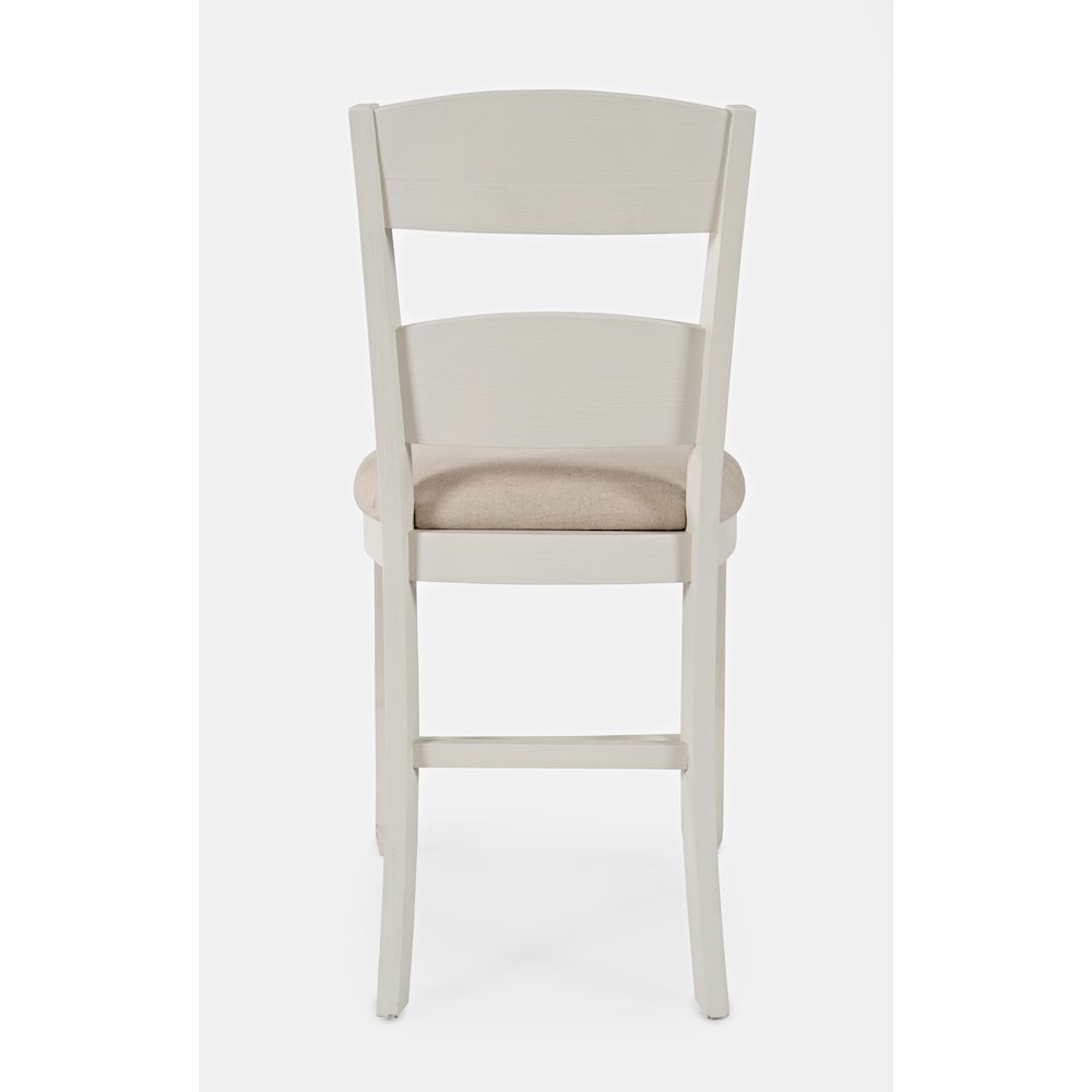 Dana Point Upholstered Ladderback Stool (Set of 2). Picture 5