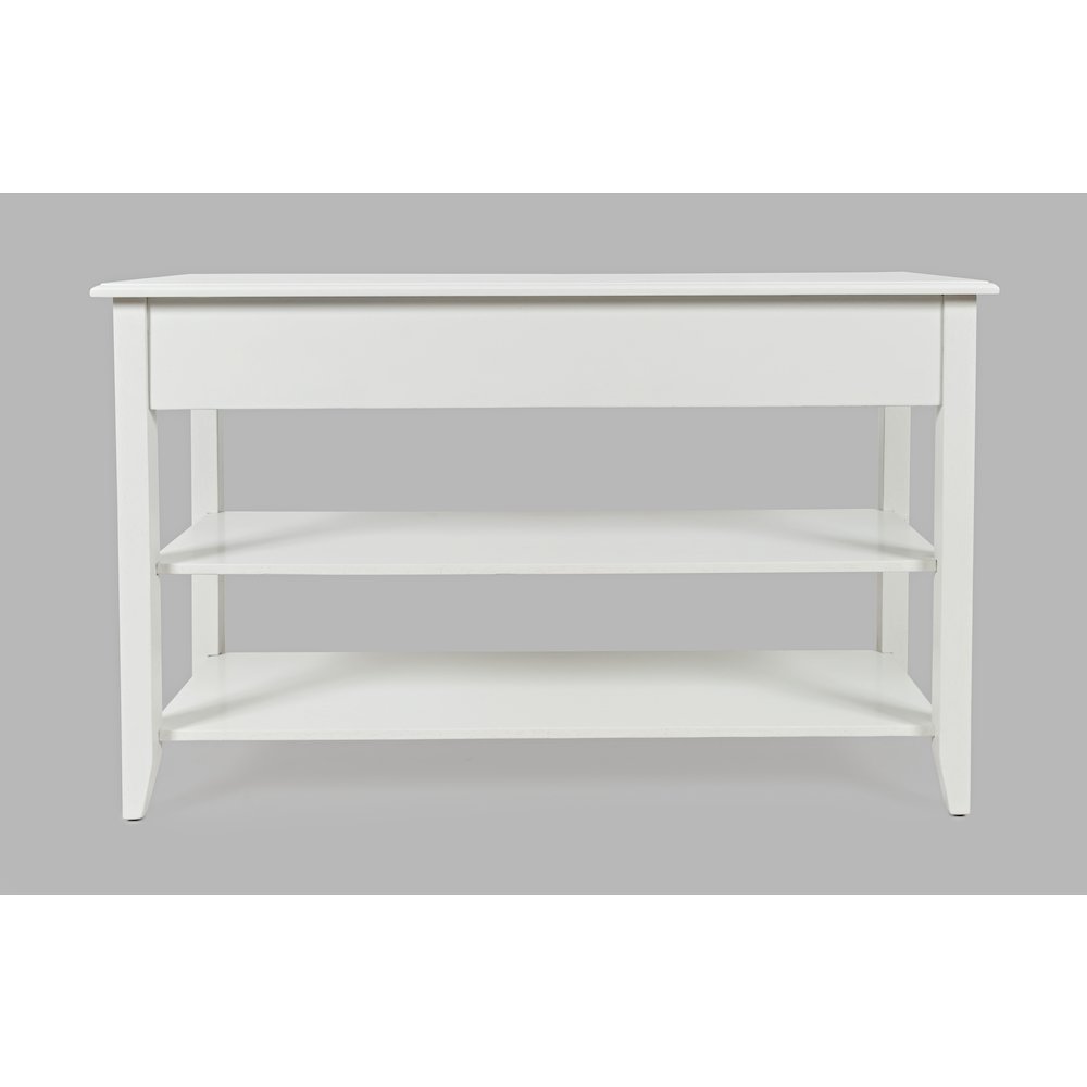 North Fork Acacia 2 Drawer Sofa Table. Picture 7