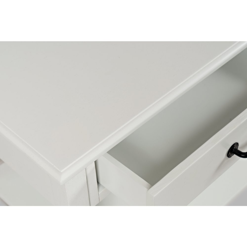 North Fork Acacia 2 Drawer Sofa Table. Picture 5