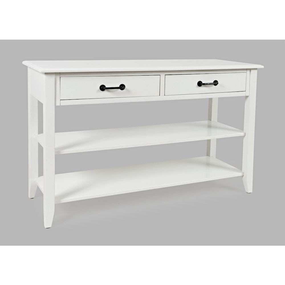 North Fork Acacia 2 Drawer Sofa Table. Picture 3