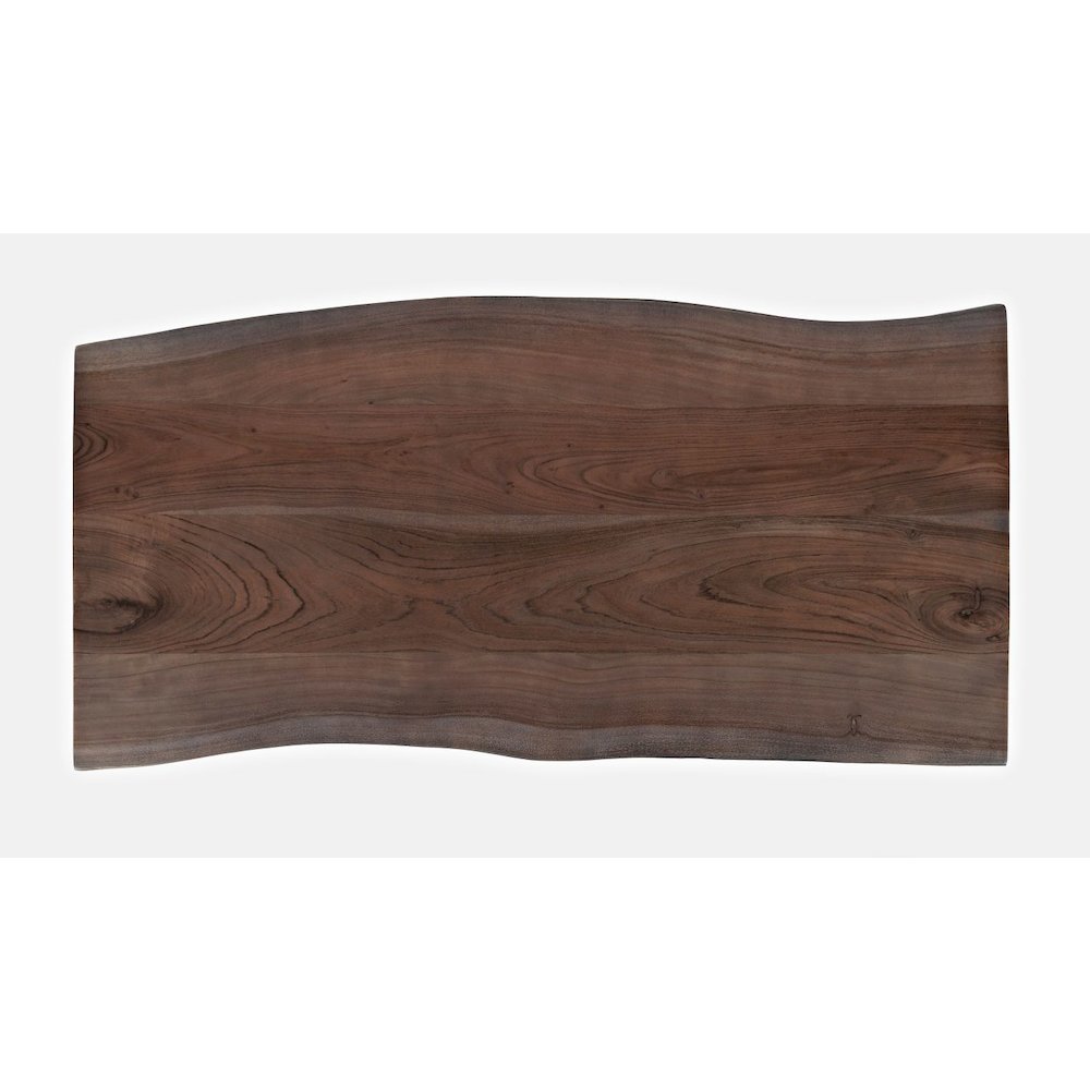 Nature's Edge 50'' Modern Solid Wood Live Edge Coffee Table. Picture 6
