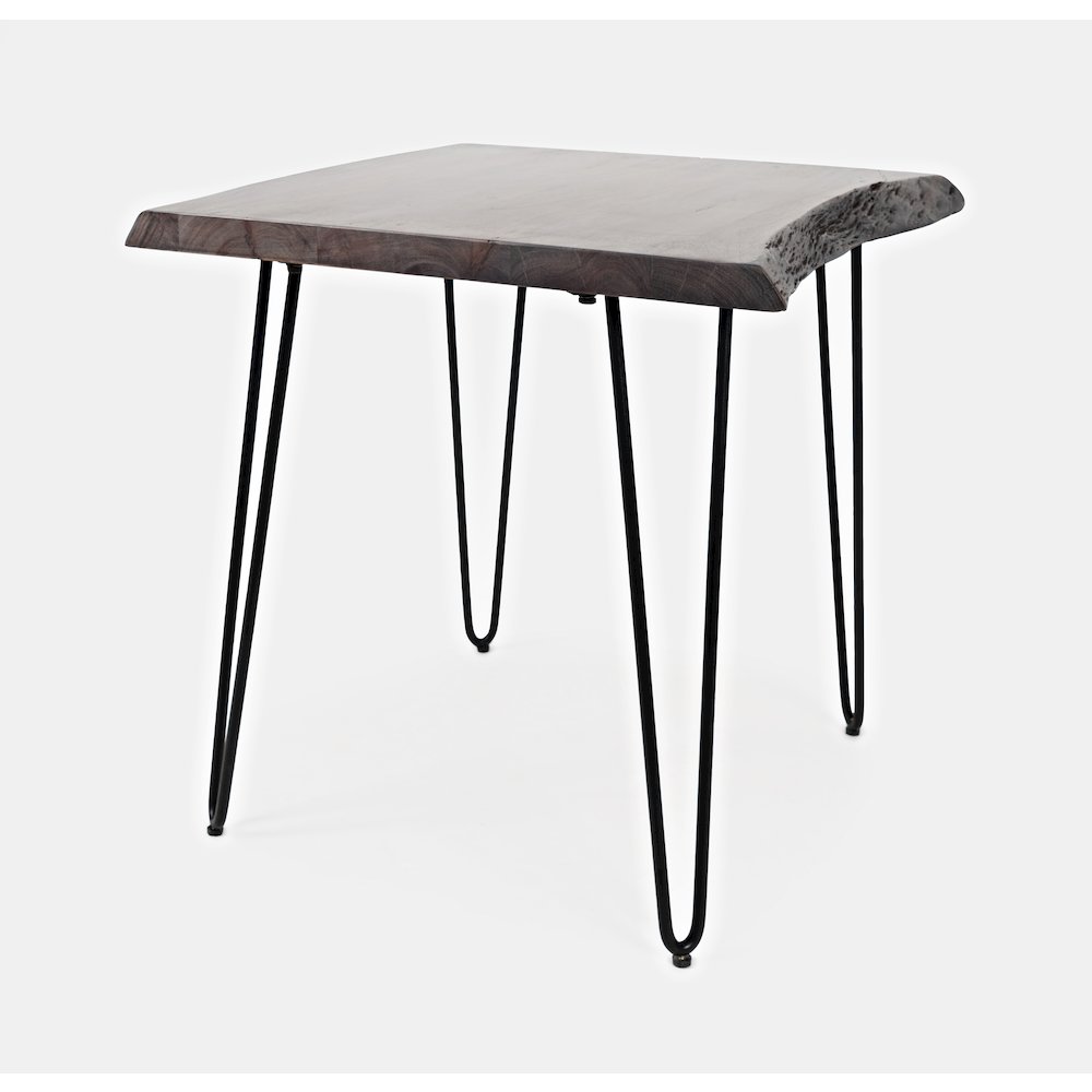 Nature's Edge 24'' Solid Acacia Square End Table. Picture 2