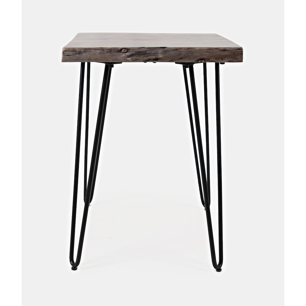 Nature's Edge Solid Acacia Chairside Table. Picture 1