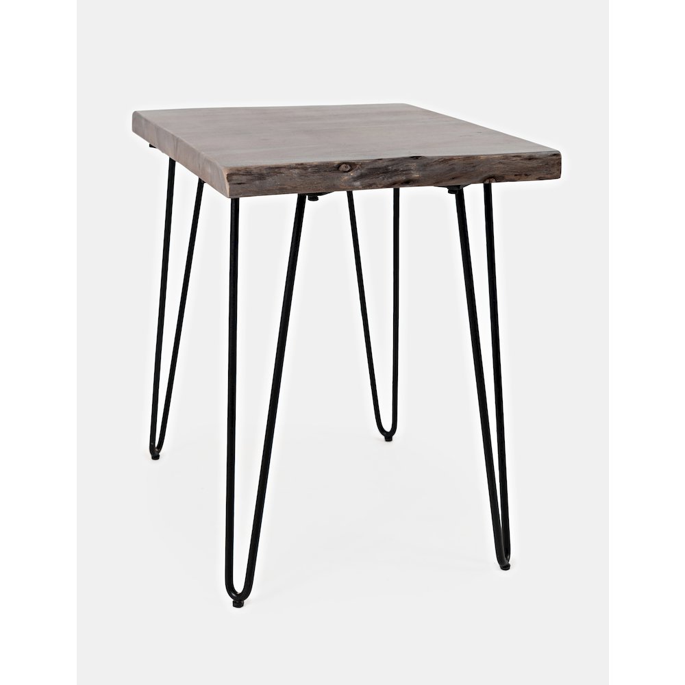 Nature's Edge Solid Acacia Chairside Table. Picture 3
