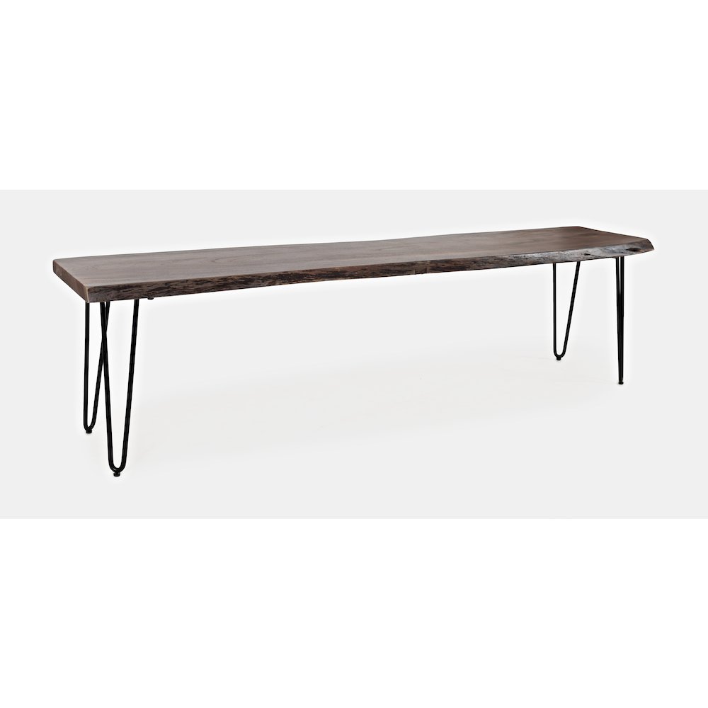 Nature's Edge 70" Solid Acacia Bench. Picture 3