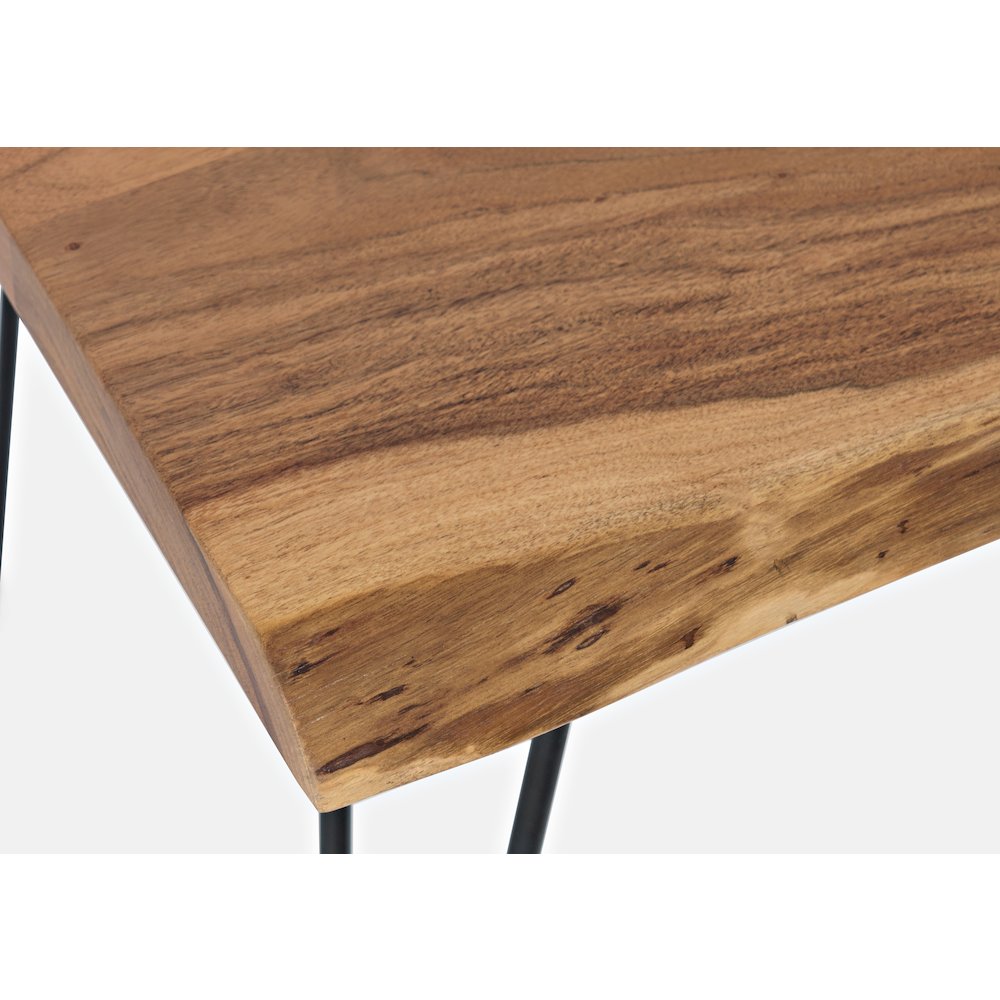 Nature's Edge 24'' Solid Acacia Square End Table. Picture 4