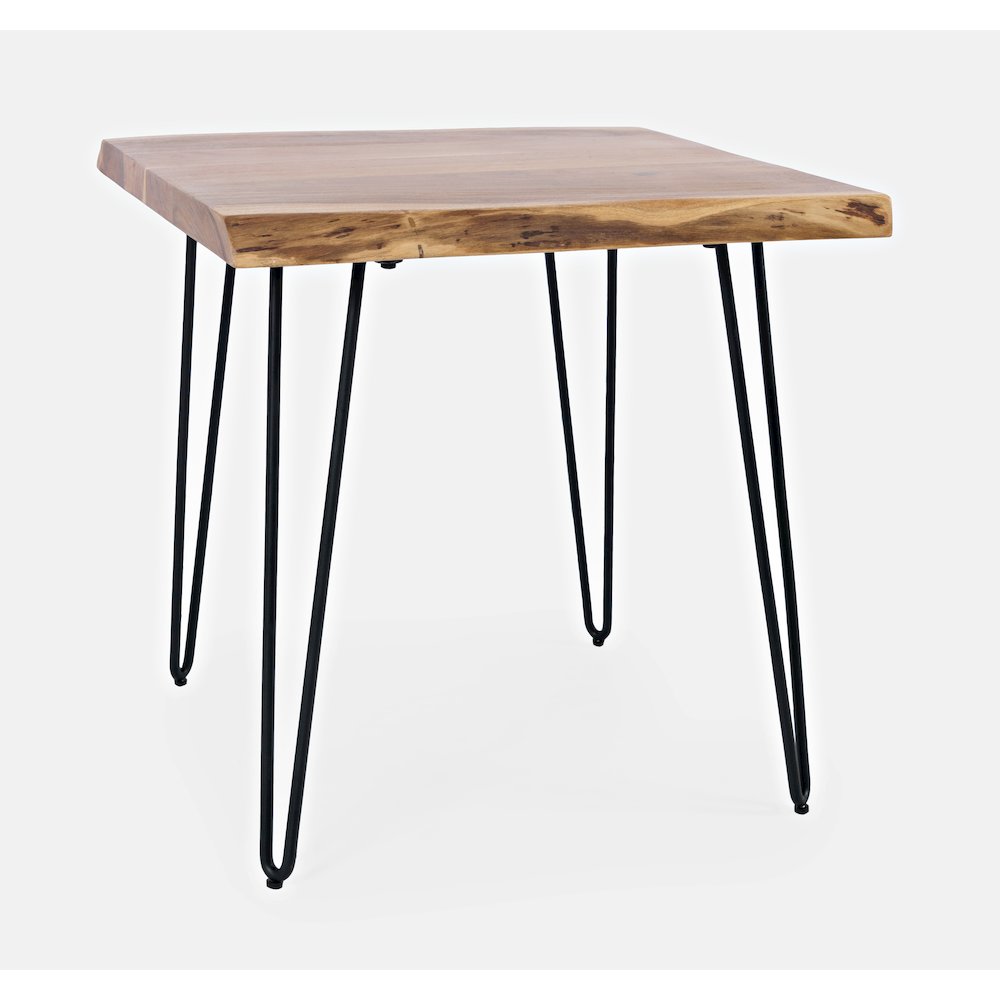 Nature's Edge 24'' Solid Acacia Square End Table. Picture 3