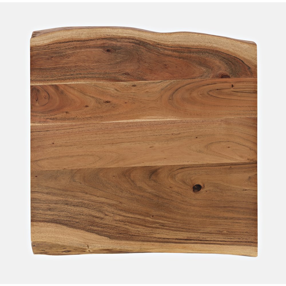 Nature's Edge 24'' Solid Acacia Square End Table. Picture 5