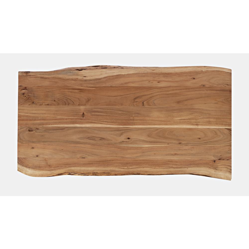 Brown Acacia and Metal Counter Height Dining Table for Kitchen or Dining Room. Picture 4