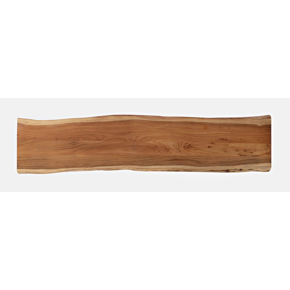 Nature's Edge 70" Solid Acacia Bench. Picture 4