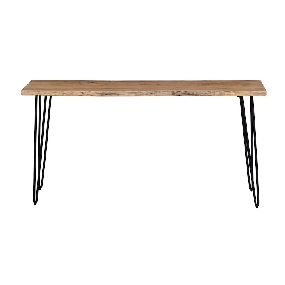 Nature's Edge Solid Acacia Counter Height Sofa Dining Table. Picture 1