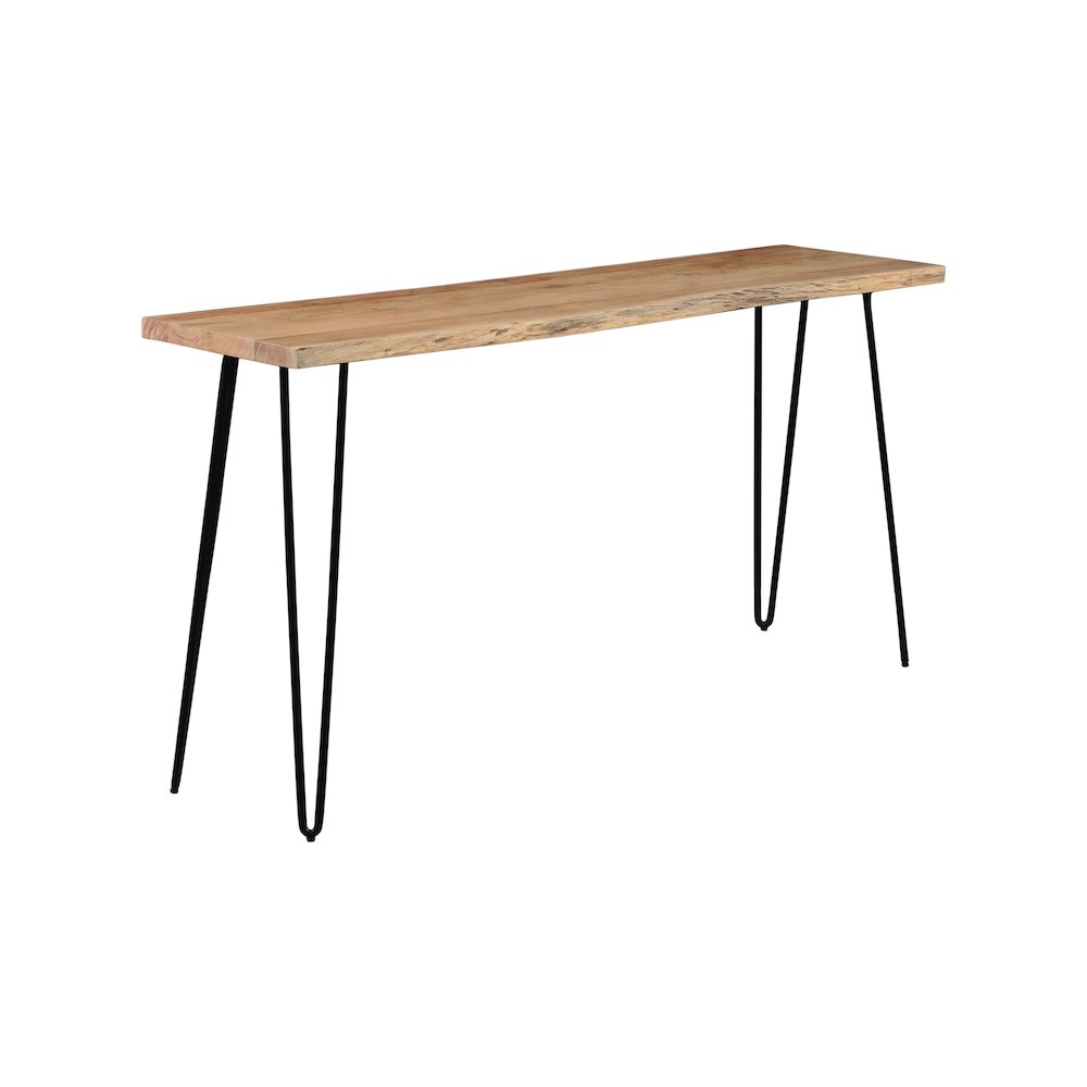 Nature's Edge Solid Acacia Counter Height Sofa Dining Table. Picture 2