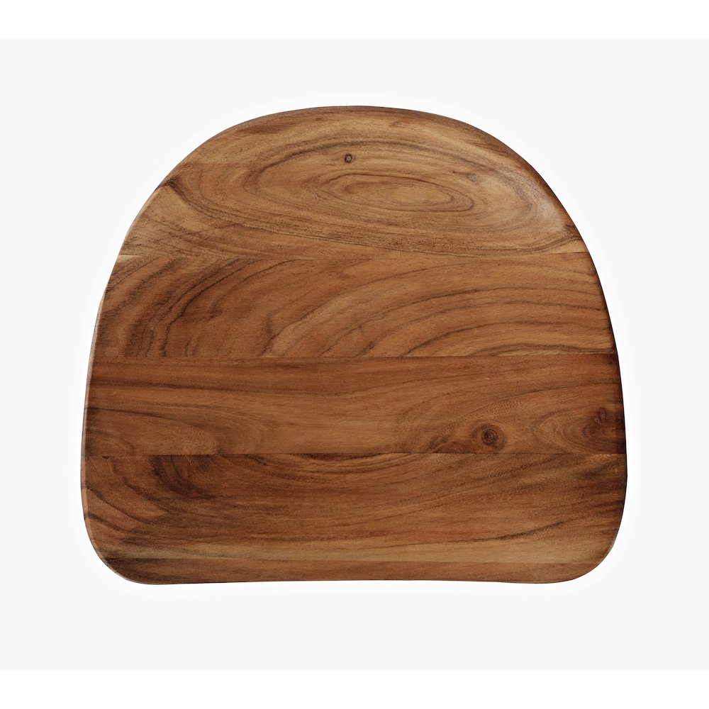 Nature's Edge Solid Acacia Counter Height Backless Stool (Set of 2). Picture 5