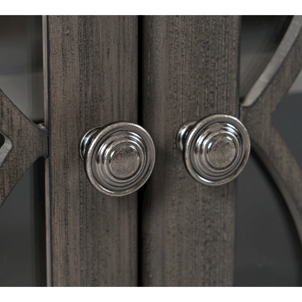 Aurora Hills Country Wire-Brushed 4 Door Accent Chest. Picture 9
