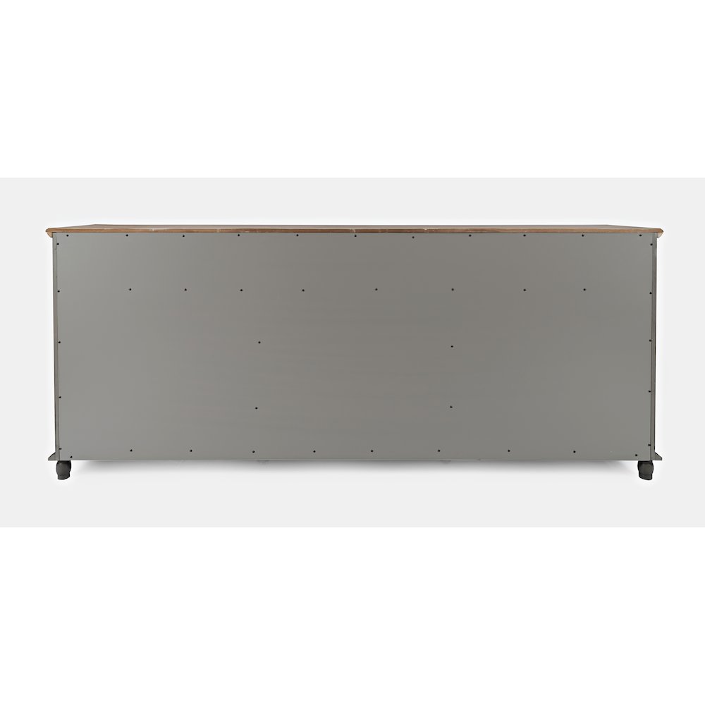 Aurora Hills Country Wire-Brushed 6 Door Accent Chest. Picture 7