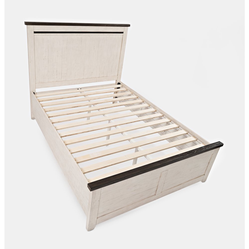 Madison County Rustic Reclaimed Pine Farmhouse Queen Panel Bed. Picture 2