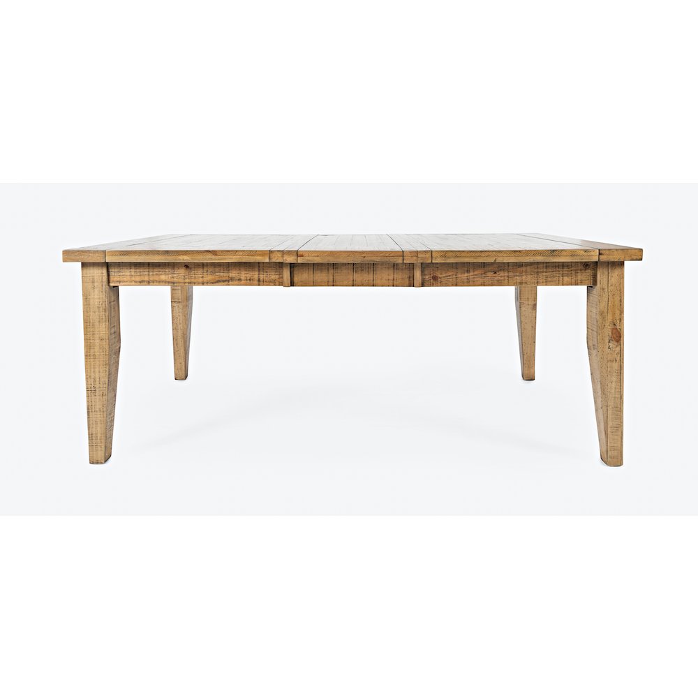 Telluride Rustic Farmhouse Solid Wood 78" Six-Piece Dining Set with Bench. Picture 6
