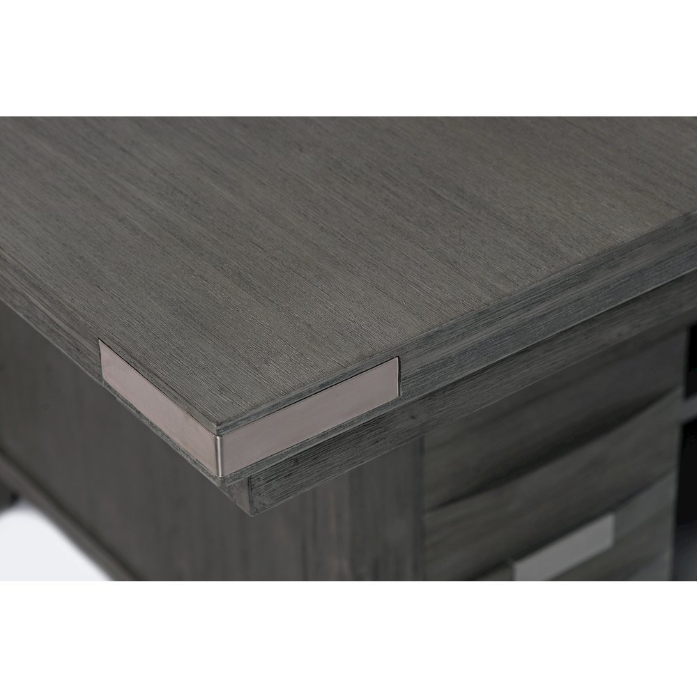 Altamonte Contemporary Adjustable Height Square 60" Storage Table. Picture 3