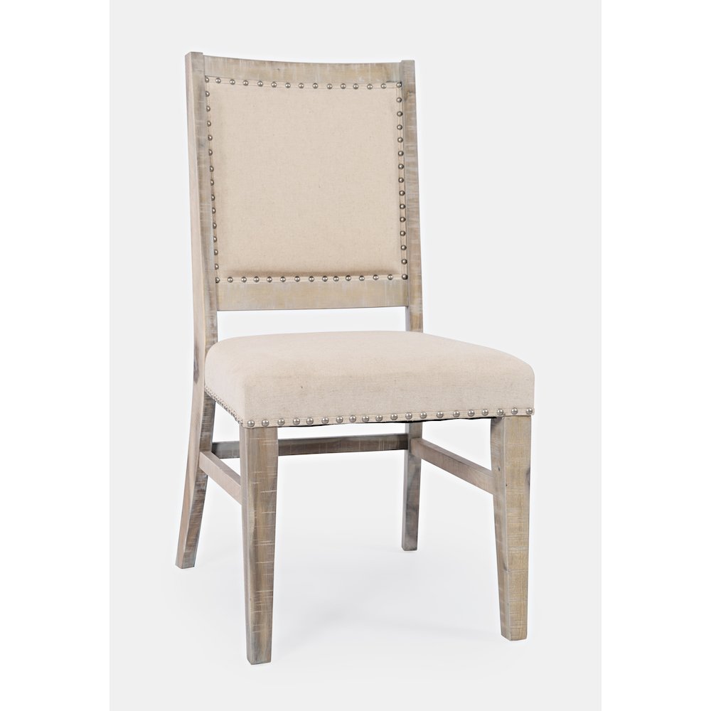 Fairview Transitional Solid Wood Upholstered Side Chair (Set of 2). Picture 4
