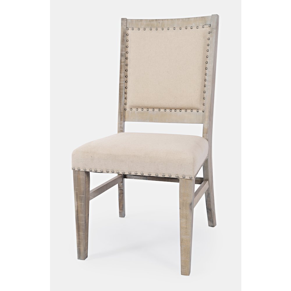 Fairview Transitional Solid Wood Upholstered Side Chair (Set of 2). Picture 3