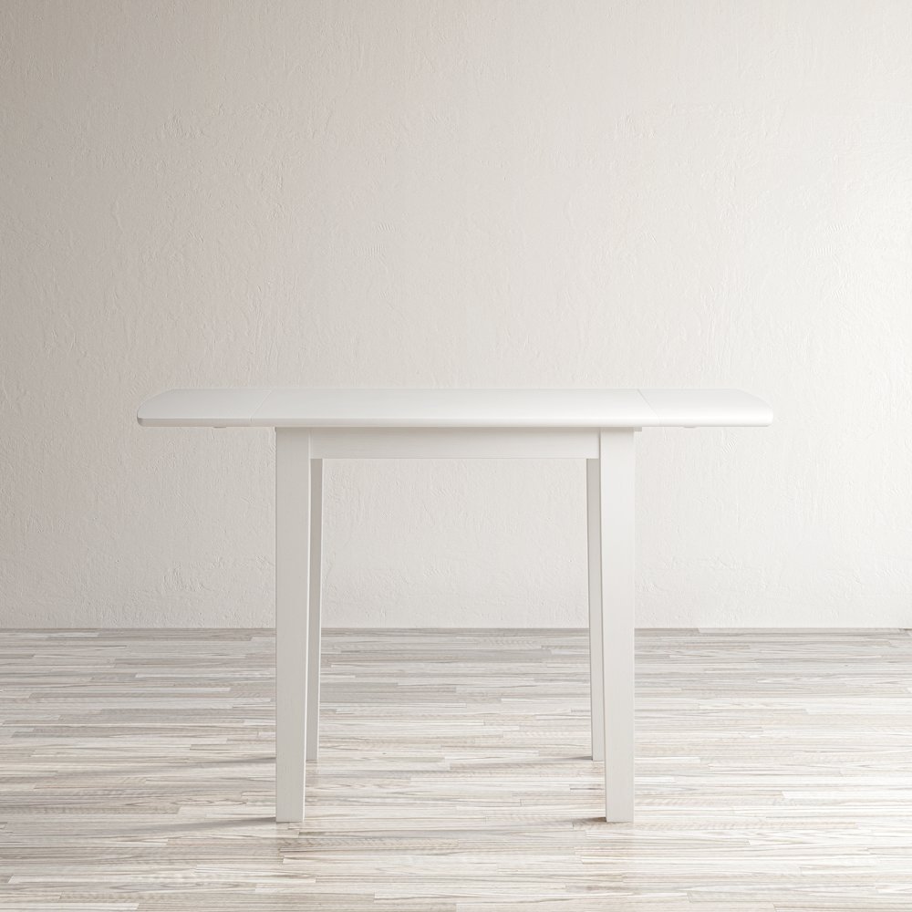 Coastal Wire-Brushed Acacia Drop-Leaf Coastal Wire-Brushed Acacia Dining Table. Picture 12