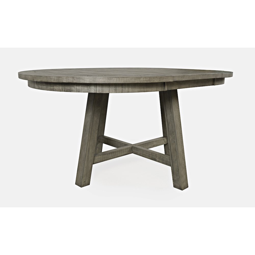 Rustic Farmhouse Solid Wood Five Piece Counter Height Dining Table Set. Picture 7