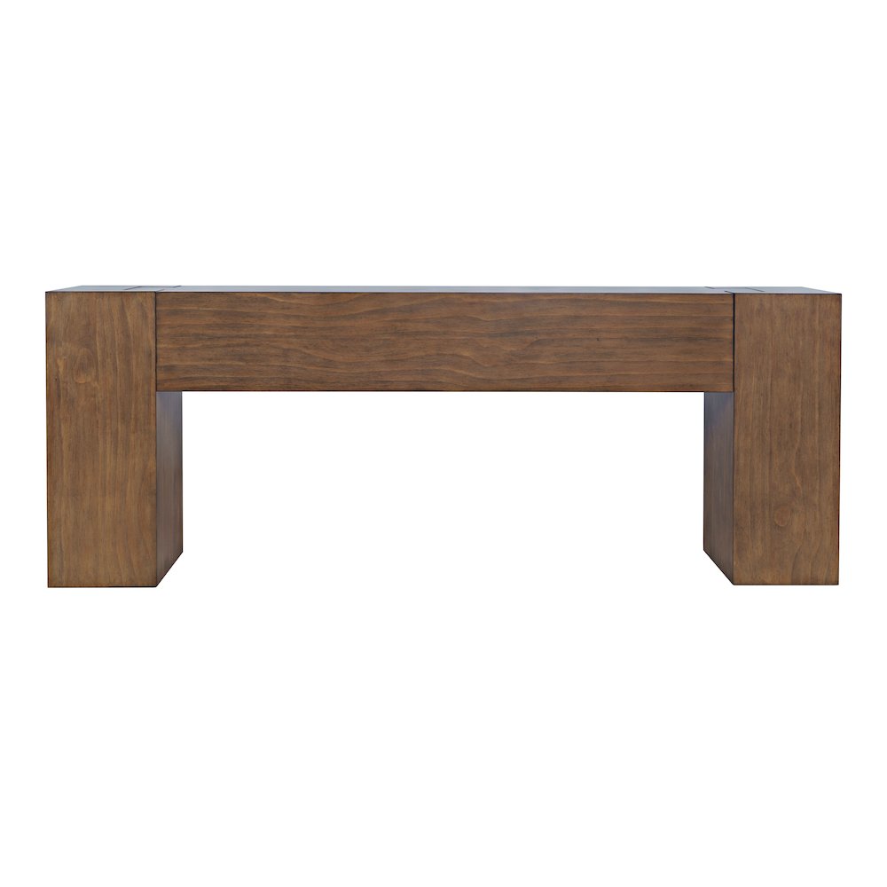 Taos Modern Rustic 79" Dovetailed Sofa Console Table. Picture 7
