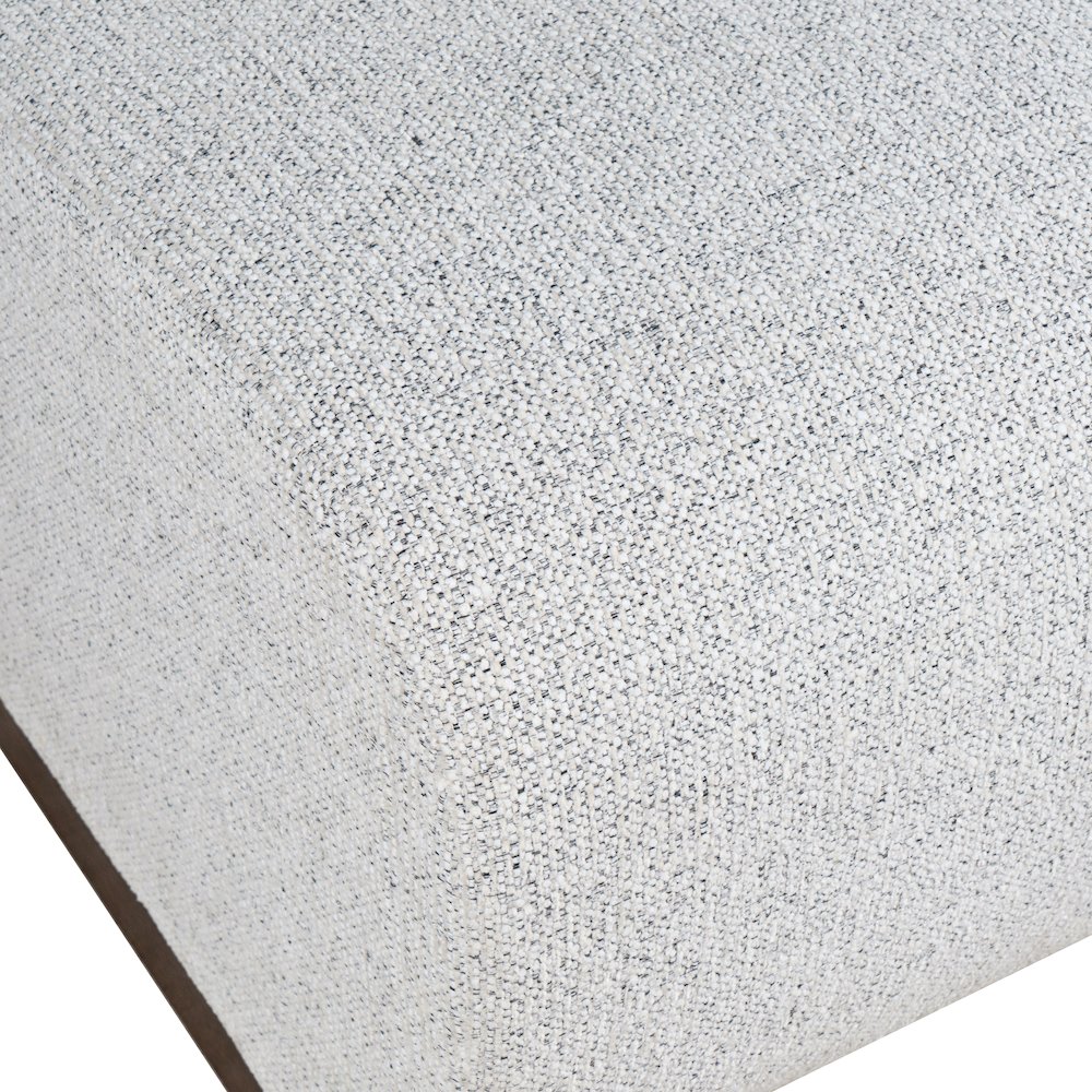 Modern Banquette Upholstered Sectional One Seat Bench with Performance Fabric. Picture 3