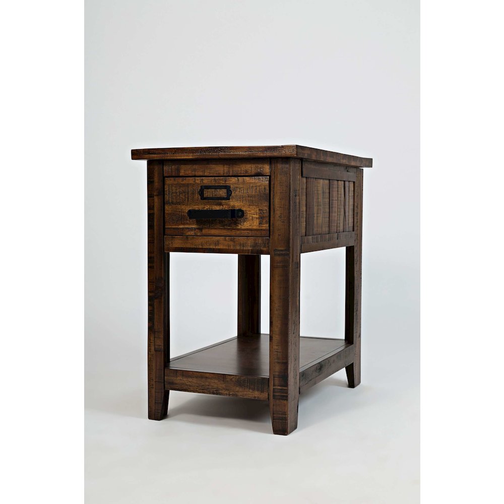 Cannon Valley Rustic Modern 3-Pc Living Room Coffee/End/Side Table Set. Picture 8