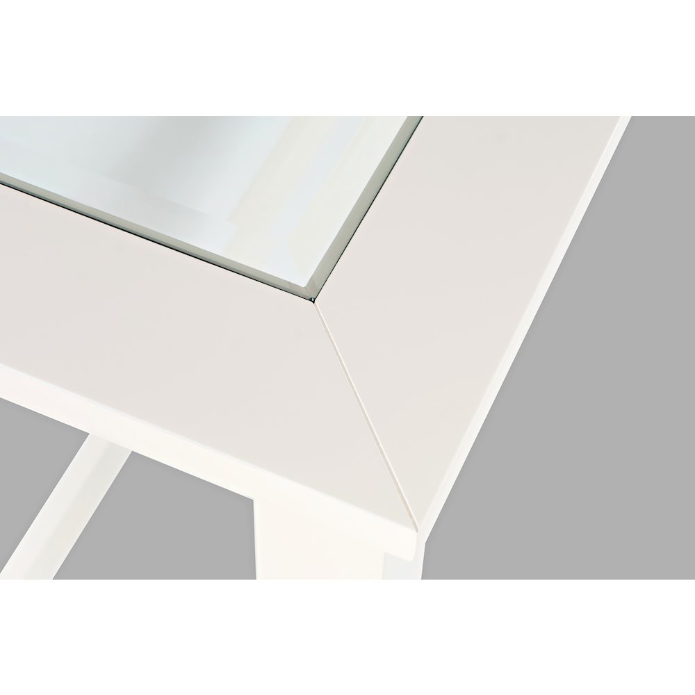 Contemporary 4 Piece Counter Height 66" Dining Table Set with USB Charging. Picture 3