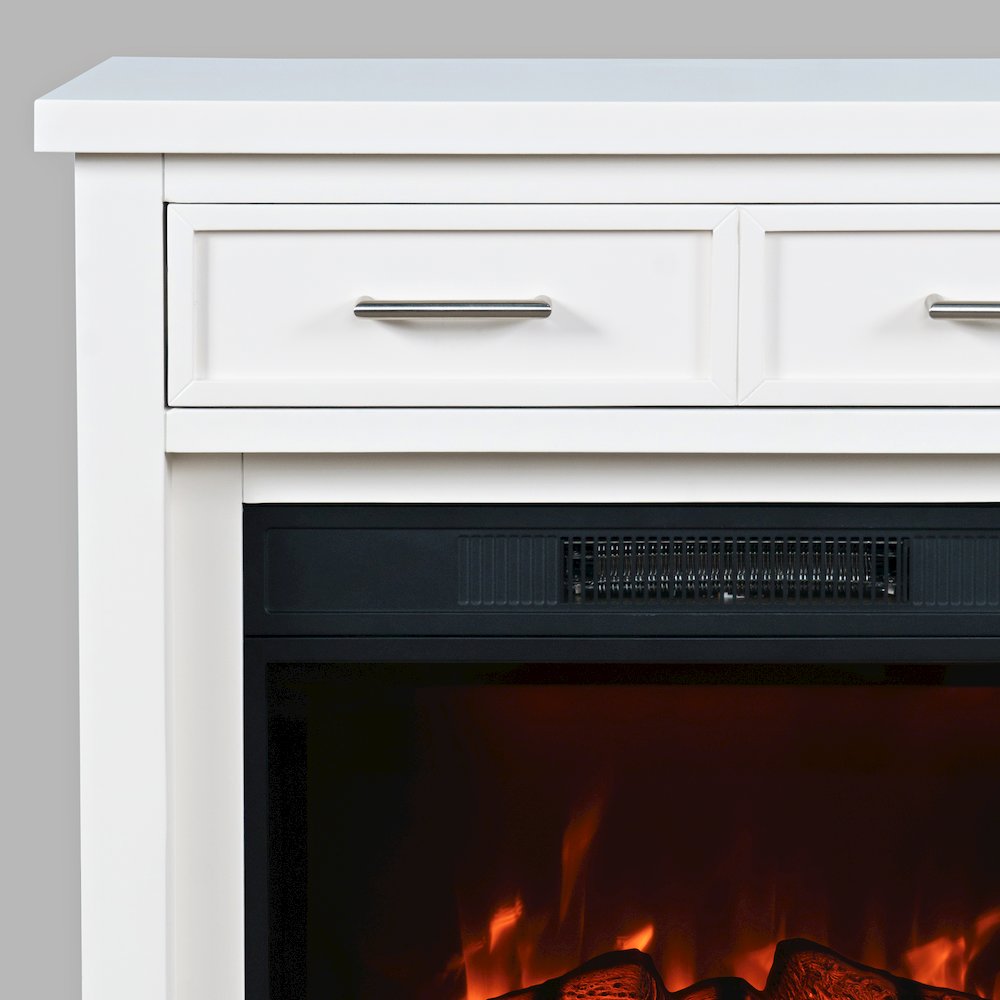 Urban Icon Contemporary 32" Electric Fireplace Console TV Stand. Picture 2