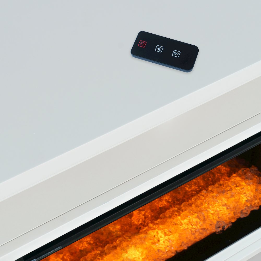 Urban Icon Contemporary 32" Electric Fireplace Console TV Stand. Picture 8